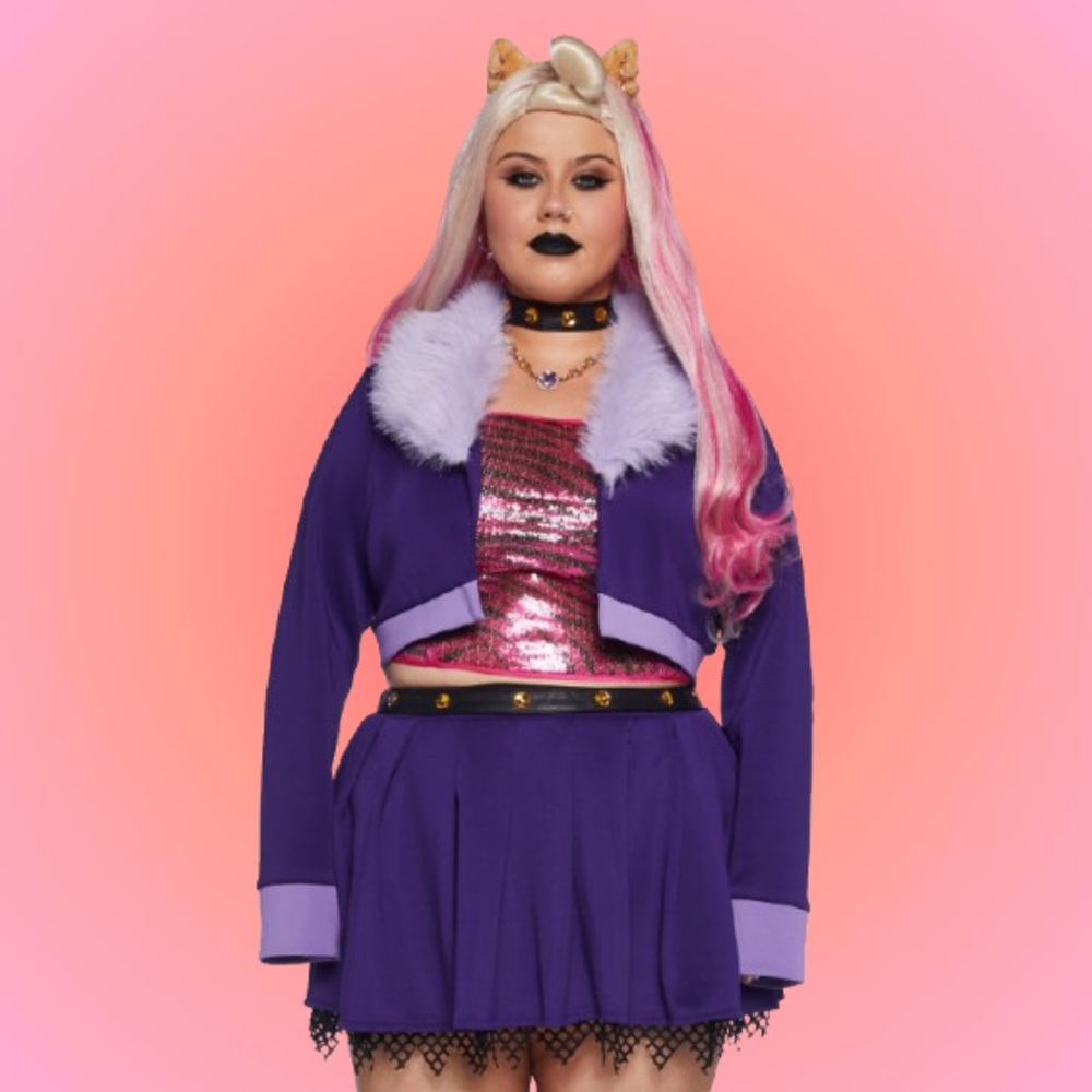 Purple and Pink Costume Set